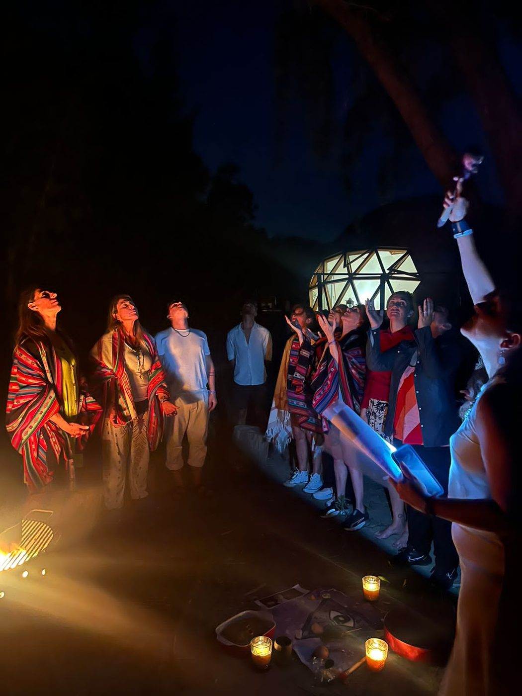 Apertura de ceremonia de cacao