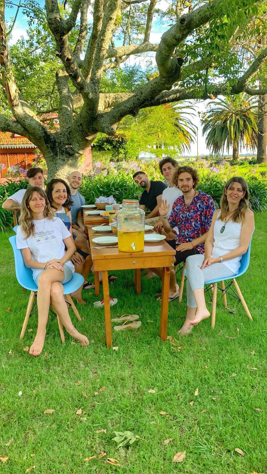 Encuentro en la naturaleza en Estancia San Pedro Uruguay